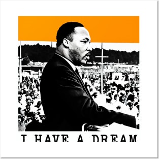 MLK - I Have a dream - Pop Art Posters and Art